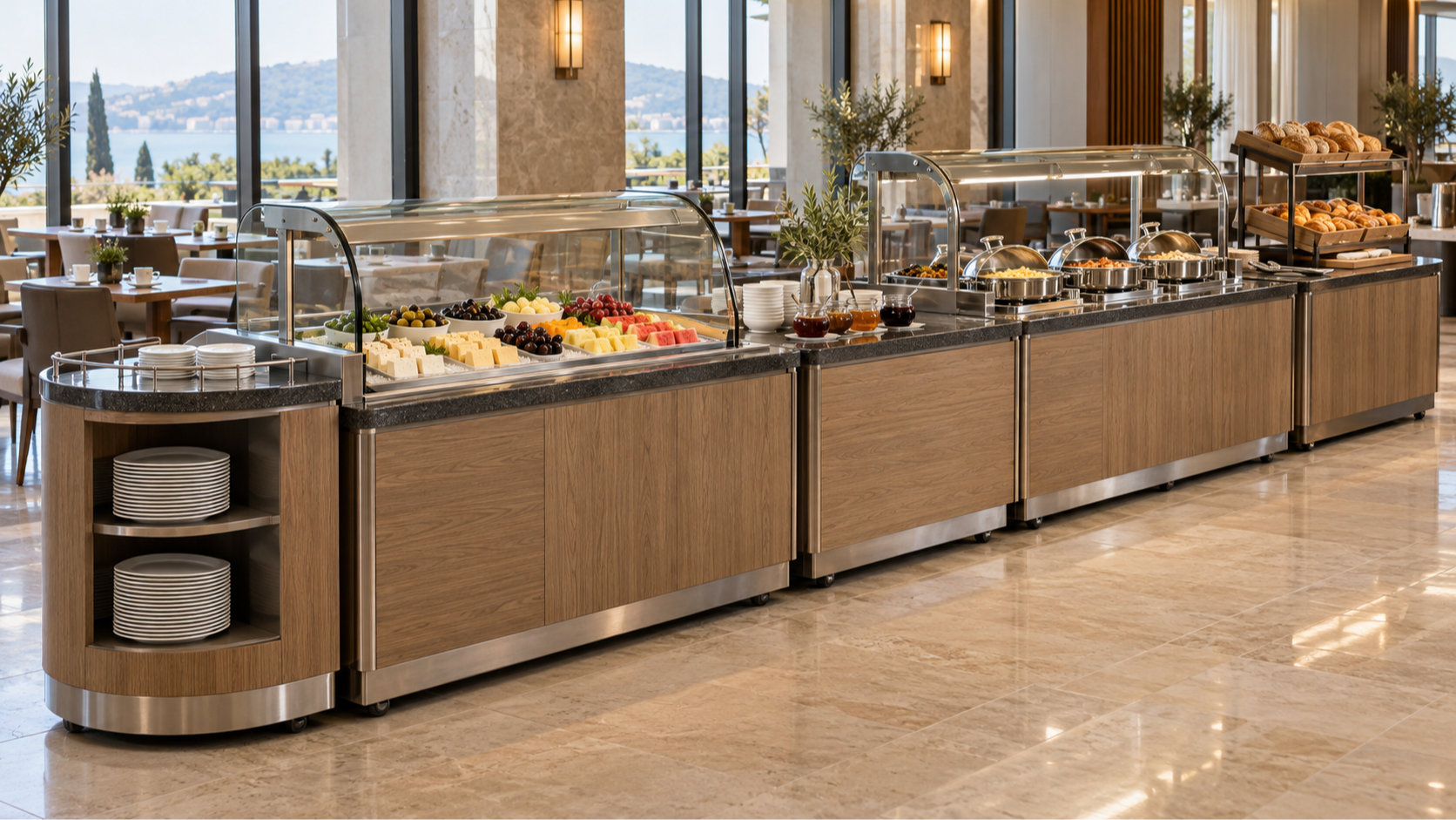 Açık Büfe Ünitesi Nedir? Otel Büfe Kurulumu